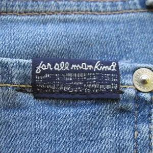 NWT 7 For All Mankind Ankle Skinny Distressed Sequin Jeans thumbnail 11