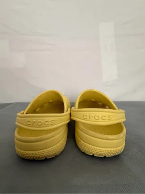 Crocs Classic Clog Yellow M6 W8 Unisex Comfort Slip On Sandals(B262) thumbnail 4