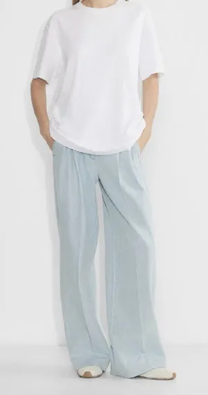 Aritzia Women's Wide‎ Leg Babaton Jeans Size 12 New $168 thumbnail 1