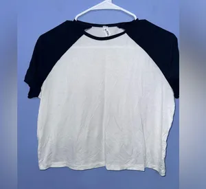 Splits59 Women’s Baseball Jersey Tee EUC White Navy Size XS EUC thumbnail 6