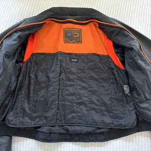 First Classics Leather Women's Black Leather Motorcycle Jacket Insulated Size L thumbnail 6