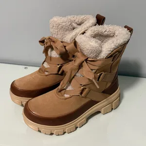 SOREL TÍVOLI Women's Brown and Cream Winter Boots thumbnail 3