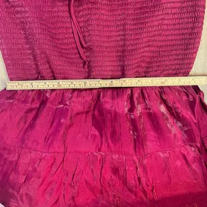 Heart & Heels fuchsia shocked mini dress with a sweetheart neckline size medium thumbnail 8