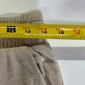 Risen Los Angeles beige joggers L pull on casual lounge neutral athleisure thumbnail 5