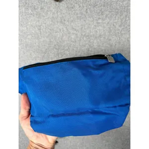 Vintage TA‎ Blue Fanny Pack 90s Retro Multiple Pockets Adjustable Retro Waist thumbnail 5