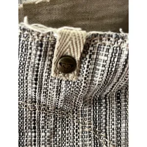 Roxy Woven Canvas Chukka Bootie Women 8 Gray Espadrille‎ Lace Up Mid Top Boho thumbnail 7