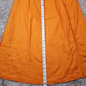 Orange Midi Skirt thumbnail 4