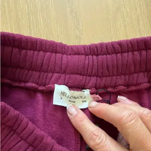 Hello Molly Base Girls Club Sweat Shorts Size US 6 in Berry Purple thumbnail 3