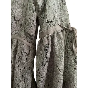 Free People Ruby Lacy Mauve Dress Small thumbnail 3