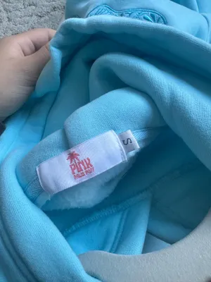 Pink Palm Puff Hoodie thumbnail 7