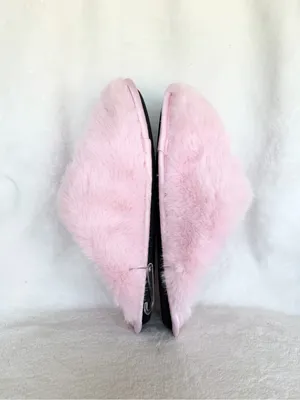 MWT Victoria’s Secret Luxe Plush Closed-Toe Slippers Size L thumbnail 5