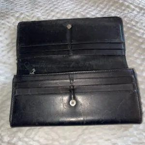 Coach Classic Black Leather Wallet thumbnail 8