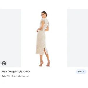 Mac Duggal 10810 NWT Size 8 thumbnail 5