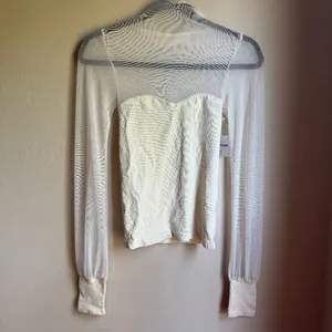 NWT Free People Light Up Layering Top thumbnail 4