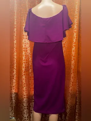 SHEIN women midi dress size medium work dress going out dress thumbnail 3