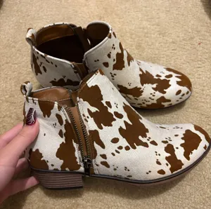 cow boots Brown Size 7.5 thumbnail 1