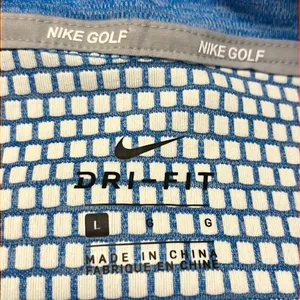 Nike Golf Women’s Dri-Fit Long Sleeve Pullover Heather Light Blue Shirt- Large thumbnail 9