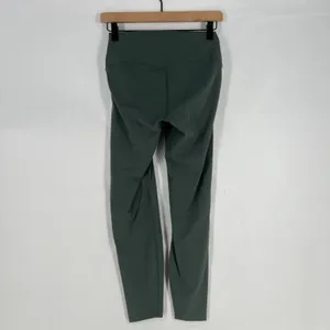 Lavento Yoga Legging Womens L/8 Green Buttery Soft Mid‎ Rise High Waist Workout thumbnail 5