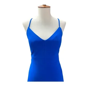 B. Darlin Royal Blue Lace‎ Back Long Formal Gown Size 5/6 Dress thumbnail 6
