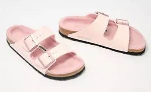 Birkenstock Shearling Two-Strap Sandal thumbnail 1