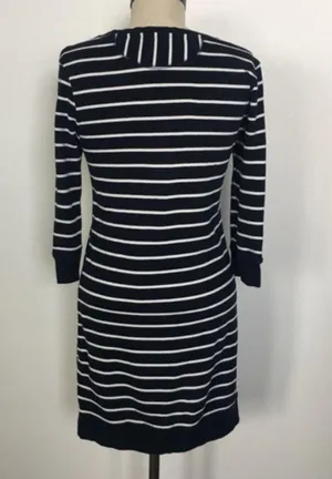 C&C California stripe sweatshirt dress thumbnail 3