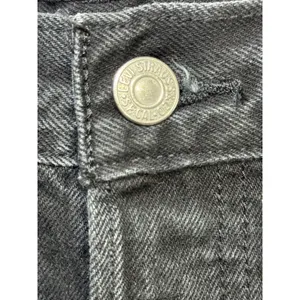 Levi's Shorts Womens W29 501 Button Fly Black Raw Hem Grunge High Rise thumbnail 10