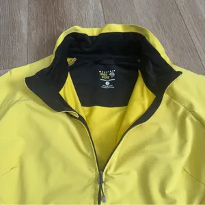 Mountain Hardwear Front Zip Jacket Women’s Size Medium Yellow thumbnail 2