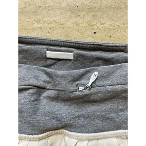 Lululemon Pleat to Street Skort White‎ Grey tennis skirt pleated Size 10 thumbnail 8