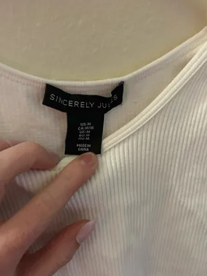 White Tank top thumbnail 4