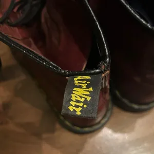 Vintage Dr Martens 1460 Leather Made in England Burgundy Boots 6 Punk Grunge 90s thumbnail 6