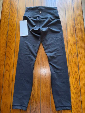 Lululemon Wunder Train High Rise 25” Black Size 4 NWT thumbnail 2