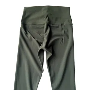 Lululemon Wunder Train High-Rise Tight Grey Sage Green Size 6 Everlux Run Gym thumbnail 4
