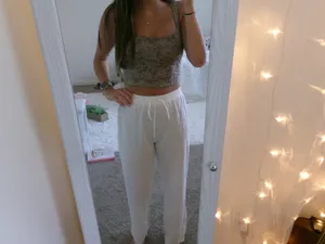 Altar'd State Taupe Floral Lace Corset Crop Top Tank thumbnail 2
