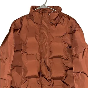 Vintage Reclaimed Brown Puffer Jacket(Size 10) thumbnail 6