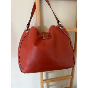 Marc Jacobs Collection Burnt Orange Leather Hobo Shoulder Bag Large thumbnail 4