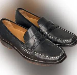 Cole Haan Black Leather Loafers thumbnail 1
