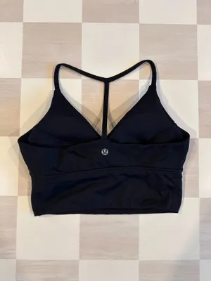 lululemon twist bra long line luxtreme black 4/6 thumbnail 5