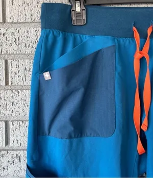 FIGS Limited Edition Maua Scrub Jogger Pants in Alps Blue Size Medium thumbnail 3