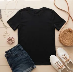 Copper‎ Pearl Womens Black Short Sleeve Crewneck T-Shirt XS thumbnail 1