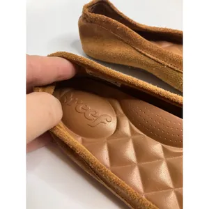 Reef Winter Drift Moccasins Womens 7 Brown Excellent Suede Fringe Southwestern thumbnail 3