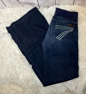 Seven for all mankind dojo maternity jeans thumbnail 1