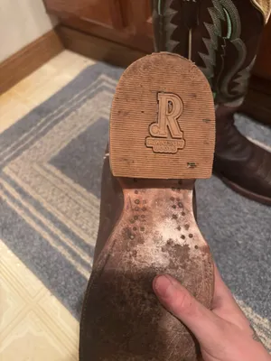R Watson western Cowboy Boots Size 9 thumbnail 8