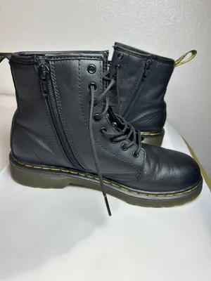 Doc Dr Martens 14045 Vegan Felix Combat Lace Up Women's Size 4Boots thumbnail 7
