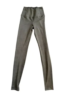 WILFRED FREE Taupe Faux Suede Leggings Size XS thumbnail 5