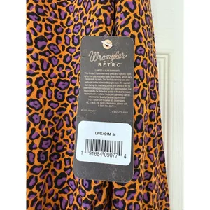 NWT Wrangler Retro Wrap Top Blouse size medium thumbnail 3