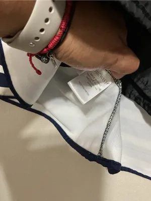 Chicwish Navy and White Striped A-Line Skirt thumbnail 6