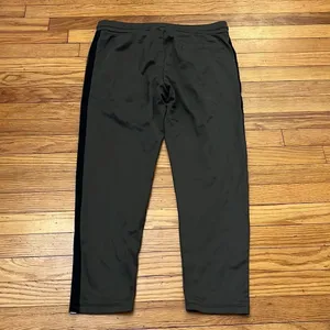 ‎Vince Women's Hunter green Cropped Side-Striped Pants Sz M thumbnail 2