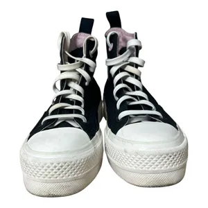 Converse CTAS Lift Hi Size 5 Women Black Pixel Purple Shoes High Platform thumbnail 3