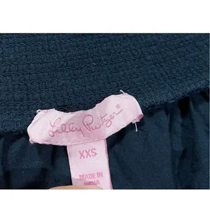 Lilly Pulitzer Joelle Off Shoulder True Navy‎ Blue Mini Dress size XXS thumbnail 7