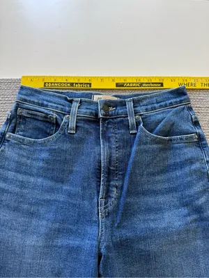 Madewell The Perfect Vintage Flare Jean in Dark Wash Denim Sz 27 thumbnail 9